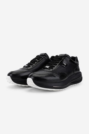 Valmenti Erkek Hakiki Deri Siyah Rugan Sneakers & Spor Ayakkabı 381 23350 ERK AYK Y26 SIYAH RGN