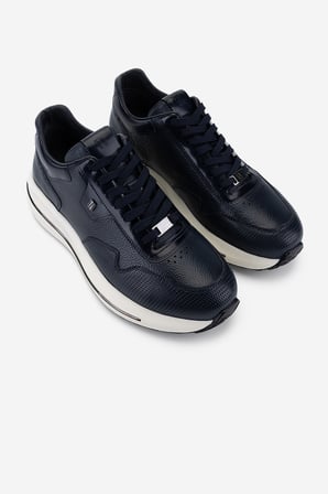 Valmenti Erkek Hakiki Deri Lacivert Sneakers & Spor Ayakkabı 381 23350 ERK AYK Y26 LACIVERT