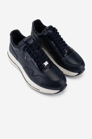 Valmenti Erkek Hakiki Deri Lacivert Sneakers & Spor Ayakkabı 381 23350 ERK AYK Y26 LACIVERT