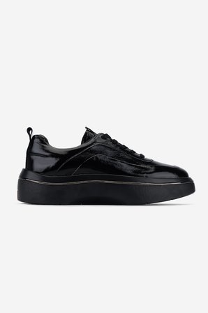 Valmenti Erkek Hakiki Deri Siyah Rugan Sneakers & Spor Ayakkabı 381 23347 ERK AYK Y26 SIYAH RGN