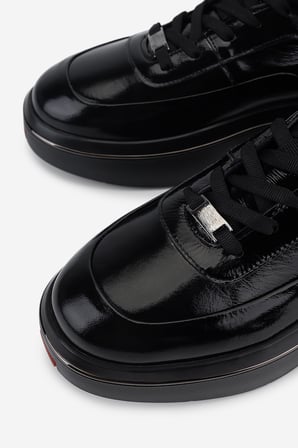 Valmenti Erkek Hakiki Deri Siyah Rugan Sneakers & Spor Ayakkabı 381 23347 ERK AYK Y26 SIYAH RGN
