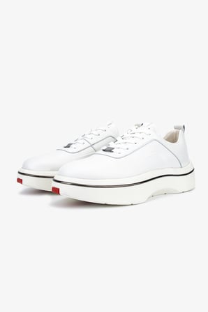 Valmenti Erkek Hakiki Deri Beyaz Sneakers & Spor Ayakkabı 381 23347 ERK AYK Y26 BEYAZ
