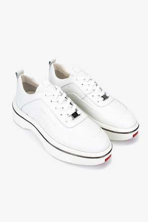Valmenti Erkek Hakiki Deri Beyaz Sneakers & Spor Ayakkabı 381 23347 ERK AYK Y26 BEYAZ