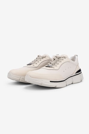 Valmenti Erkek Hakiki Deri Beyaz Sneakers & Spor Ayakkabı 381 23341 ERK AYK Y26 KIRIK BEYAZ