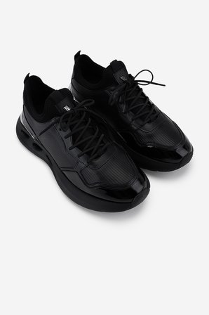 Valmenti Erkek Hakiki Deri Siyah Sneakers & Spor Ayakkabı 381 23312 ERK AYK Y26 SIYAH