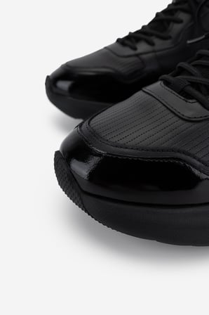 Valmenti Erkek Hakiki Deri Siyah Sneakers & Spor Ayakkabı 381 23312 ERK AYK Y26 SIYAH