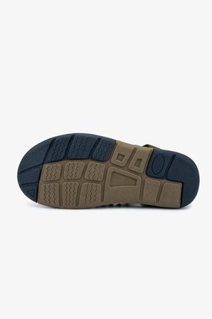 Valmenti Erkek Deri & Tekstil Haki Düz Sandalet 381 23525 ERK SNDLT Y26 HAKI