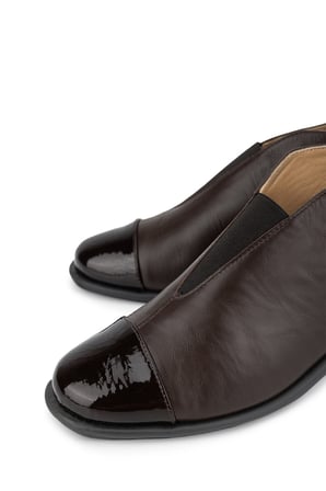Relax Anatomic Kadın Hakiki Deri Kahverengi  Casual Bot 611 E4434-31 BN BOT SK25-26 BROWN VERNICE