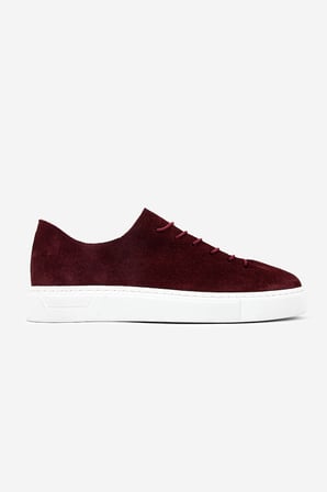 Valmenti Erkek Hakiki Deri Kırmızı Sneakers & Spor Ayakkabı 352 24376 ERK AYK Y26 KIREMIT SUET