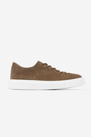 Valmenti Erkek Hakiki Deri Kahverengi Sneakers & Spor Ayakkabı 352 24376 ERK AYK Y26 SIGARO SUET