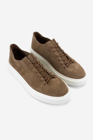 Valmenti Erkek Hakiki Deri Kahverengi Sneakers & Spor Ayakkabı 352 24376 ERK AYK Y26 SIGARO SUET