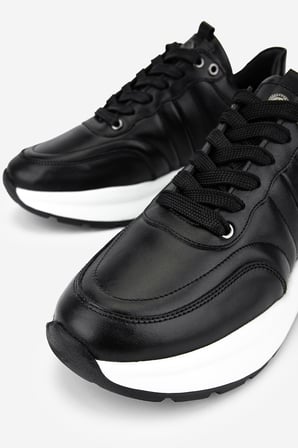 Valmenti Erkek Hakiki Deri Siyah Sneakers & Spor Ayakkabı 352 24394 ERK AYK Y26 SIYAH