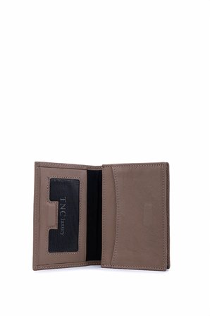 Tamer Tanca Erkek Hakiki Deri Vizon Kartlık 1148 220 ERK KRTLK SK25-26 VIZON