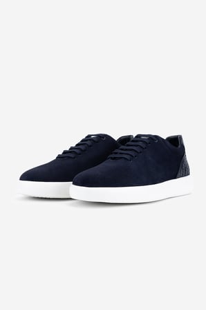 Valmenti Erkek Hakiki Deri Lacivert Süet Sneakers & Spor Ayakkabı 1171 25-561 ERK AYK Y26 LACI SUET