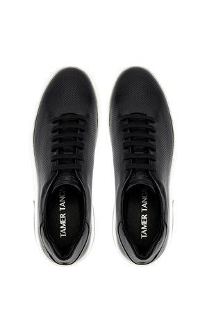 Tamer Tanca Erkek Hakiki Deri Siyah Sneakers & Spor Ayakkabı 1171 25-245 ERK AYK Y26 SIYAH TOKYO