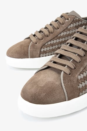 Valmenti Erkek Hakiki Deri Bej Sneakers & Spor Ayakkabı 1171 25-289 ERK AYK Y26 BEJ SUET/BEJ DR
