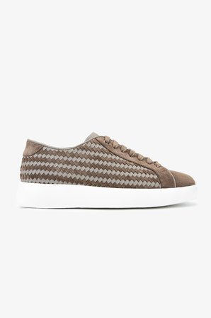 Valmenti Erkek Hakiki Deri Bej Sneakers & Spor Ayakkabı 1171 25-289 ERK AYK Y26 BEJ SUET/BEJ DR