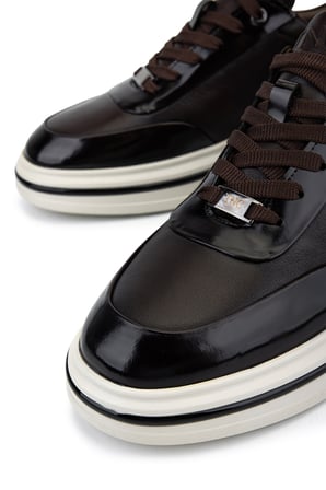 Tamer Tanca Erkek Hakiki Deri Kahverengi Sneakers & Spor Ayakkabı 381 23248 ERK AYK Y26 KAHVE