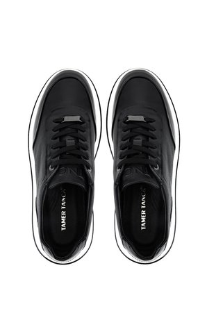 Tamer Tanca Erkek Hakiki Deri Siyah Sneakers & Spor Ayakkabı 381 23248 ERK AYK Y26 SIYAH