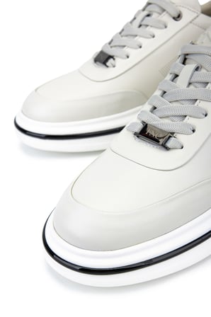 Tamer Tanca Erkek Hakiki Deri Beyaz Sneakers & Spor Ayakkabı 381 23248 ERK AYK Y26 BEYAZ