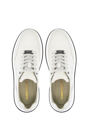 Tamer Tanca Erkek Hakiki Deri Beyaz Sneakers & Spor Ayakkabı 381 23248 ERK AYK Y26 BEYAZ
