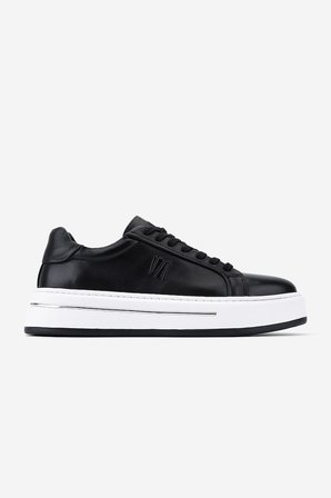 Valmenti Erkek Hakiki Deri Siyah Sneakers & Spor Ayakkabı 298 3258-8086 ERK AYK Y26 SIYAH DR