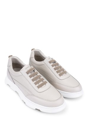 Tamer Tanca Erkek Hakiki Deri Bej Sneakers & Spor Ayakkabı 298 3400-2505 ERK AYK Y26 BEJ GUTI
