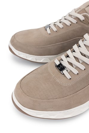 Tamer Tanca Erkek Hakiki Deri Gri Sneakers & Spor Ayakkabı 298 3491-2591 ERK AYK Y26 GRI DANTE BSK