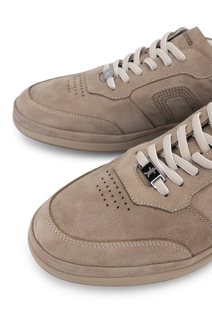 Tamer Tanca Erkek Hakiki Deri Gri Sneakers & Spor Ayakkabı 298 2768-2062 ERK AYK Y26 GRI DANTE