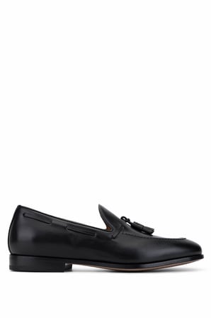 Rossi Erkek Hakiki Deri Siyah Casual Ayakkabı 668 266 ERK AYK SK25-26 NERO