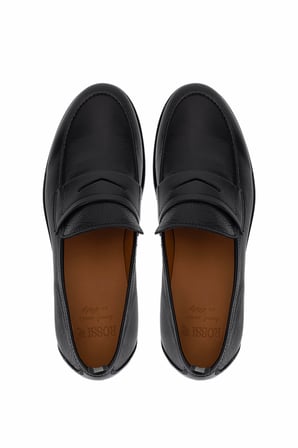 Rossi Erkek Hakiki Deri Siyah Loafer Ayakkabı 668 1457 ERK AYK SK25-26 NERO