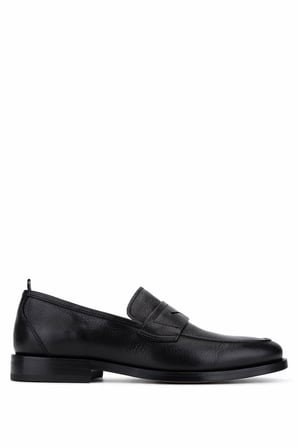 Rossi Erkek Hakiki Deri Siyah Loafer Ayakkabı 668 1457 ERK AYK SK25-26 NERO