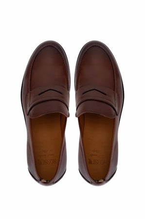 Rossi Erkek Hakiki Deri Kahverengi Loafer Ayakkabı 668 1457 ERK AYK SK25-26 COTTO