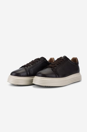 Valmenti Erkek Hakiki Deri Kahverengi Sneakers & Spor Ayakkabı 04 1108 ERK AYK Y26 KAHVE FLTR/DR