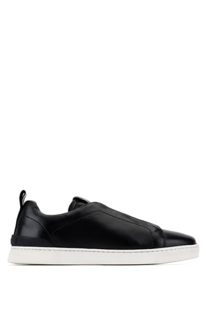 Tamer Tanca Erkek Hakiki Deri Siyah Sneakers & Spor Ayakkabı 1093 2805 ERK AYK Y26 SIYAH