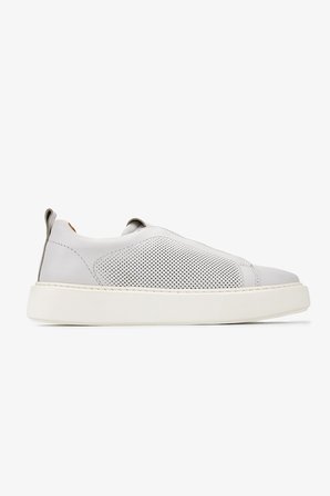 Valmenti Erkek Hakiki Deri Kırık Beyaz Sneakers & Spor Ayakkabı 1093 1302 ERK AYK Y26 OFF WHITE