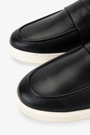 Valmenti Erkek Hakiki Deri Siyah Loafer Ayakkabı 1093 1705 ERK AYK Y26 SIYAH