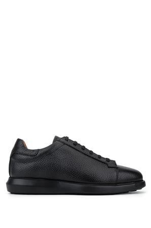 Tamer Tanca Erkek Hakiki Deri Siyah Sneakers & Spor Ayakkabı 1170 ÇST-1 ERK AYK Y26 SIYAH