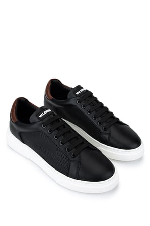 Mario Valentino Erkek Hakiki Deri Siyah Sneakers & Spor Ayakkabı 1040 92S3913 ERK AYK Y26 NERO/MULTI