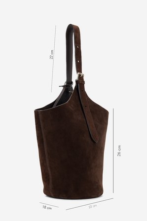 Valmenti Kadın Hakiki Deri Kahverengi Omuz Çanta 1169 6488 BN CNT Y26 CHOCOLATE