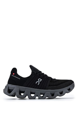 On Erkek Tekstil Siyah Sneakers & Spor Ayakkabı CLOUDSWIFT 4 AD BLACK/BLACK