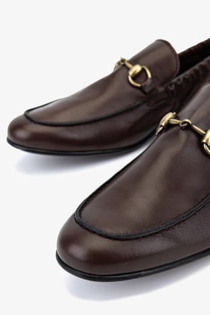 Valmenti Erkek Hakiki Deri Kahverengi Loafer Ayakkabı 99 A8150 ERK AYK Y26 KAHVE DR