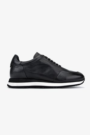 Valmenti Erkek Hakiki Deri Siyah Sneakers & Spor Ayakkabı 99 C3924 ERK AYK Y26 SIYAH DR