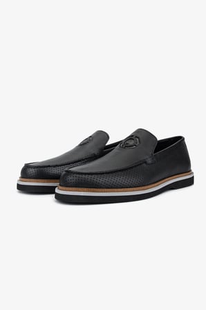 Valmenti Erkek Hakiki Deri Siyah Loafer Ayakkabı 1008 VAL-3625 ERK AYK Y26 SIYAH DR