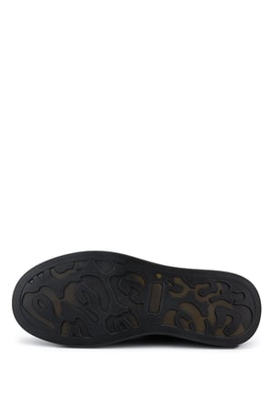 Tamer Tanca Erkek Hakiki Deri Siyah Sneakers & Spor Ayakkabı 1145 2024 ERK AYK Y26 SIYAH