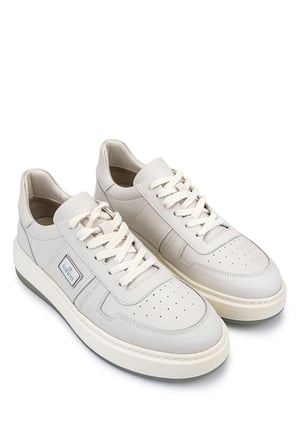 Tamer Tanca Erkek Hakiki Deri Beyaz Sneakers & Spor Ayakkabı 1145 2024 ERK AYK Y26 BEYAZ