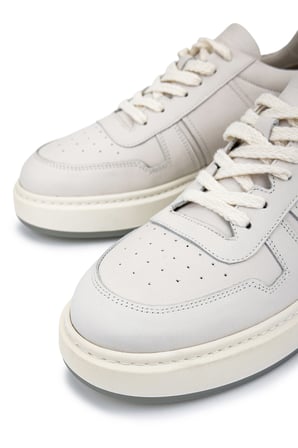 Tamer Tanca Erkek Hakiki Deri Beyaz Sneakers & Spor Ayakkabı 1145 2024 ERK AYK Y26 BEYAZ