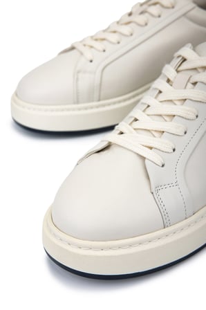 Tamer Tanca Erkek Hakiki Deri Beyaz Sneakers & Spor Ayakkabı 1145 2029 ERK AYK Y26 BEYAZ