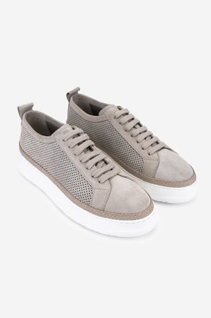 Valmenti Erkek Hakiki Deri Bej Sneakers & Spor Ayakkabı 1171 25-462 ERK AYK Y26 BEJ LINO