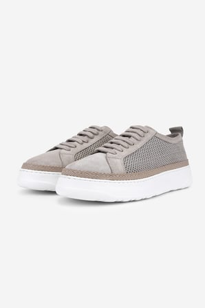 Valmenti Erkek Hakiki Deri Bej Sneakers & Spor Ayakkabı 1171 25-462 ERK AYK Y26 BEJ LINO